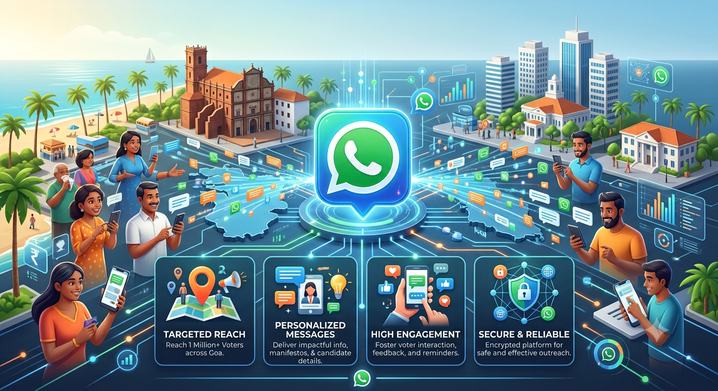 Bulk WhatsApp Marketing Service for Goa Election 2027
