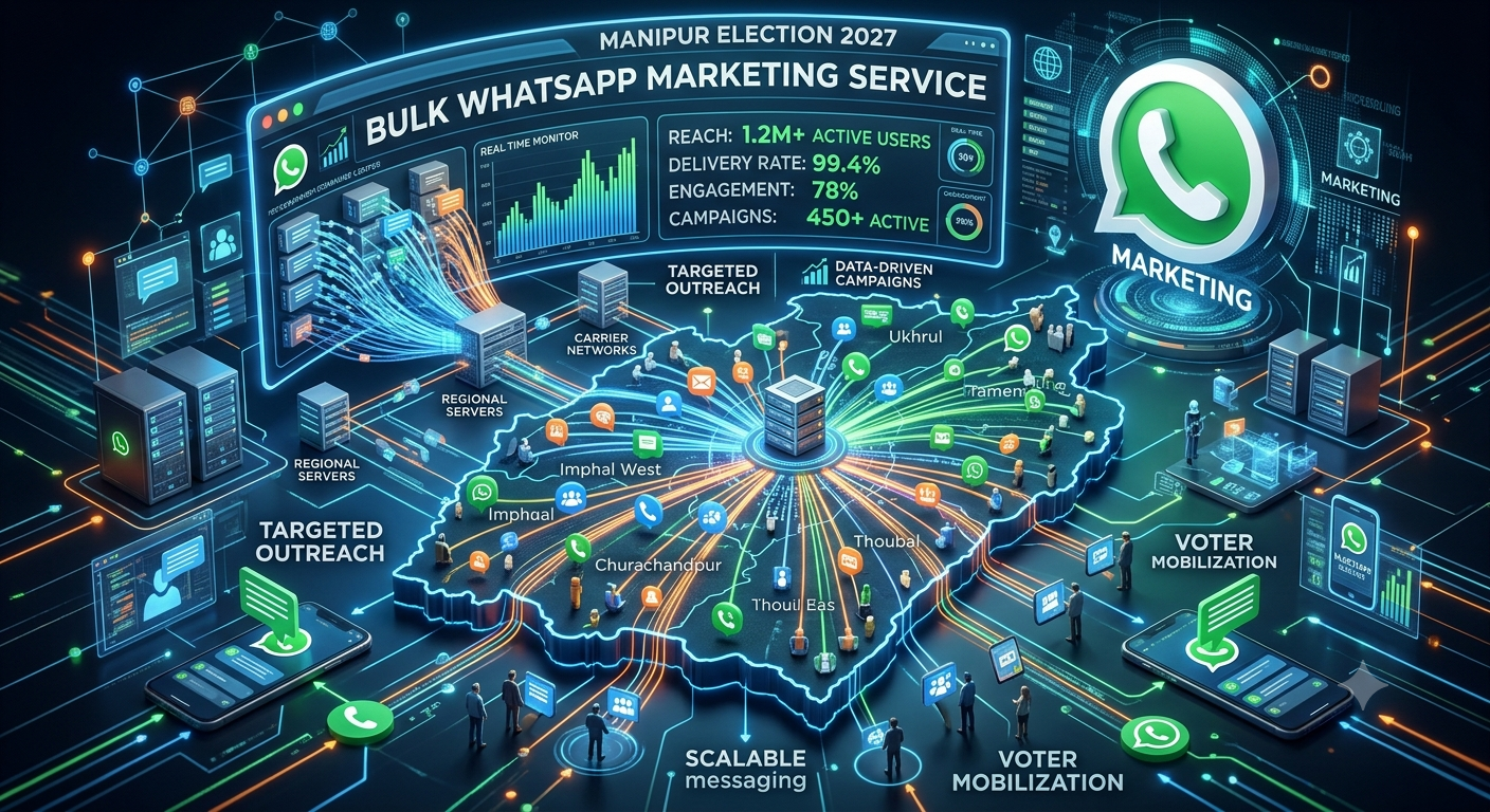 Bulk WhatsApp Marketing Service for Manipur Election 2027