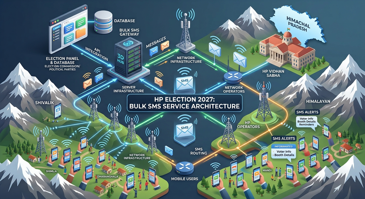 Bulk SMS Service for Himachal Pradesh Election 2027