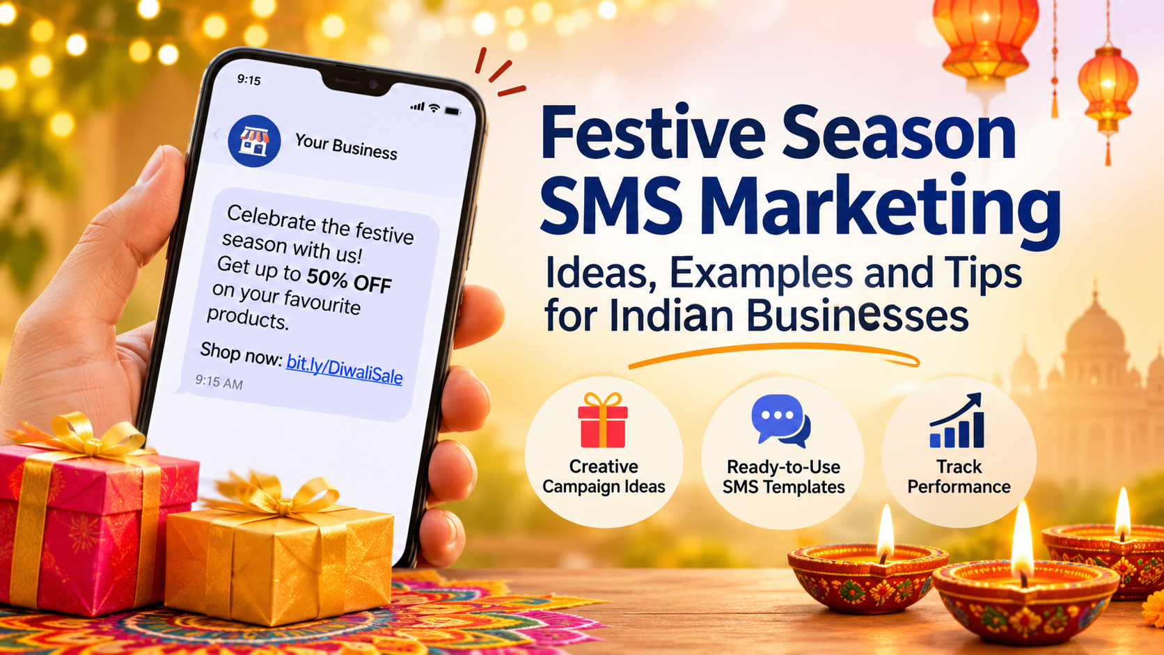 Festive Season SMS Marketing: Ideas, Examples and Tips for India